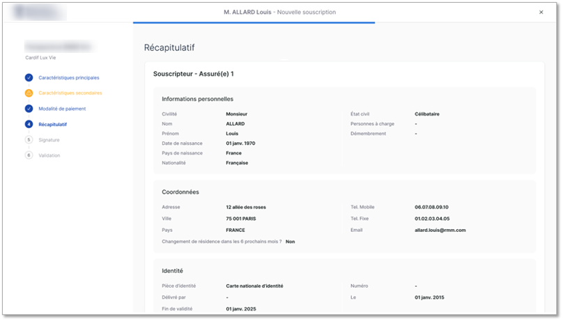Plateforme Wealth screenshot